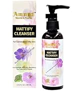 Ammuri Mattify Cleanser Face Wash 100ml Face Wash Cleanser with Niacinamide, Tea Tree Oil, Aloe V...